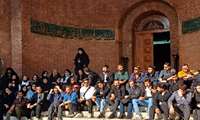 بازدید دانشجویان از کاخ موزه ملی گلستان و موزه ملی ایران